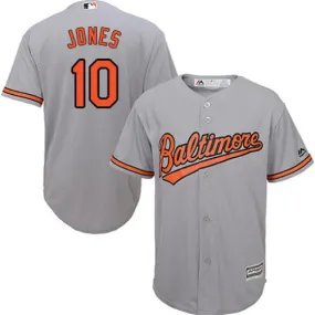 Youth Baltimore Orioles Adam Jones Replica Road Jersey - Gray