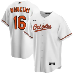 Youth Baltimore Orioles Trey Mancini Cool Base Replica Jersey White