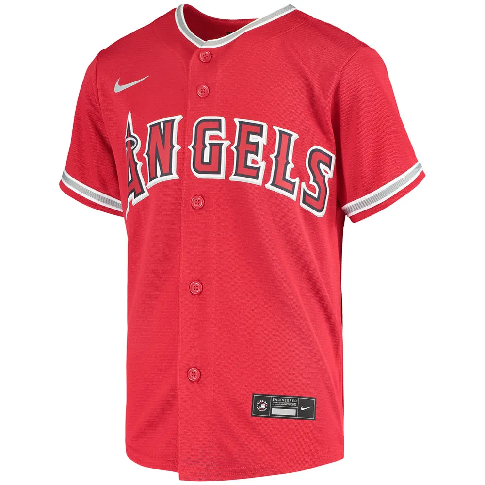 Youth Los Angeles Angels Anthony Rendon Alternate Player Jersey - Red