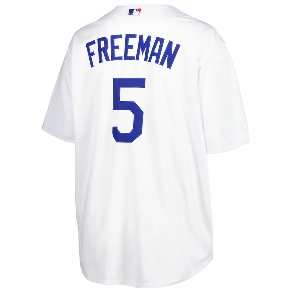 Youth Los Angeles Dodgers Freddie Freeman Cool Base Replica Home Jersey - White