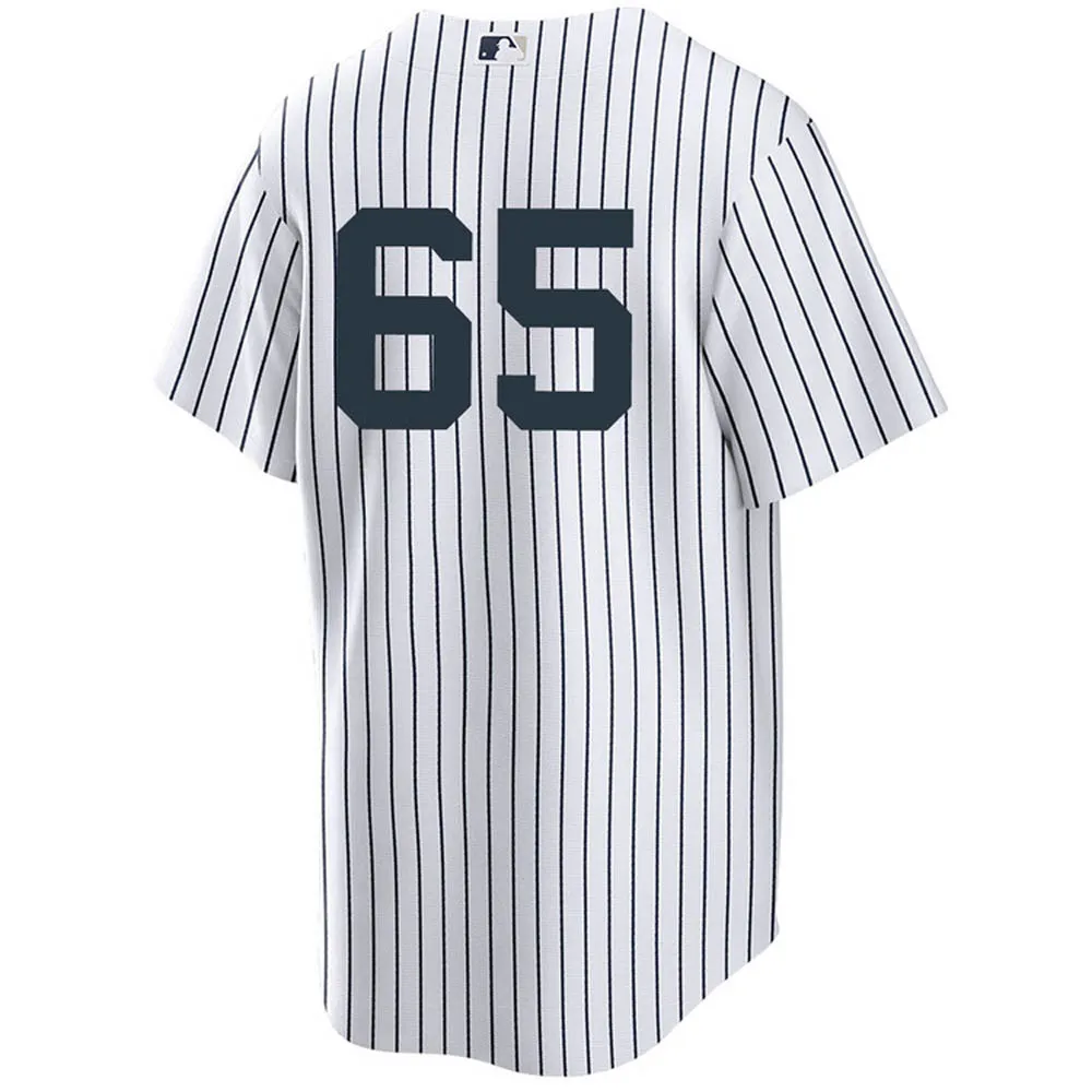 Youth New York Yankees Nestor Cortes Cool Base Replica Home Jersey - White