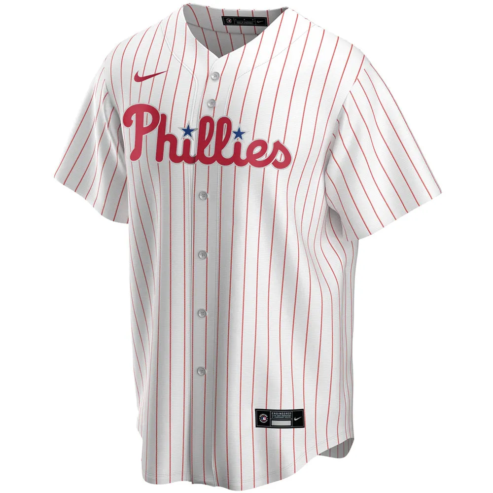 Youth Philadelphia Phillies Rhys Hoskins Home Player Jersey - White