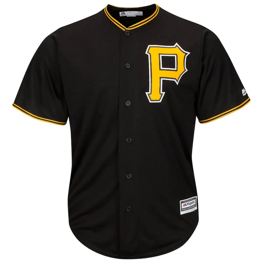 Youth Pittsburgh Pirates Andrew McCutchen Cool Base Replica Alternate Jersey - Black